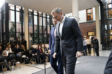Presseskonferenz der FDP zur Vorstellung des neuen Generalsekretärs Marco Buschmann in Berlin