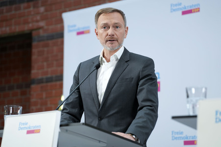 Presseskonferenz der FDP zur Vorstellung des neuen Generalsekretärs Marco Buschmann in Berlin