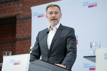 Presseskonferenz der FDP zur Vorstellung des neuen Generalsekretärs Marco Buschmann in Berlin