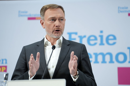 Presseskonferenz der FDP zur Vorstellung des neuen Generalsekretärs Marco Buschmann in Berlin