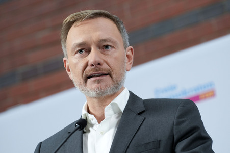 Presseskonferenz der FDP zur Vorstellung des neuen Generalsekretärs Marco Buschmann in Berlin