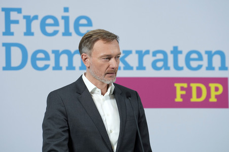 Presseskonferenz der FDP zur Vorstellung des neuen Generalsekretärs Marco Buschmann in Berlin