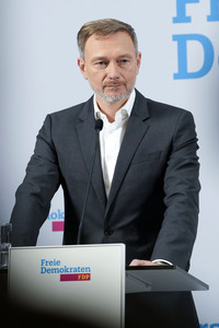 Presseskonferenz der FDP zur Vorstellung des neuen Generalsekretärs Marco Buschmann in Berlin
