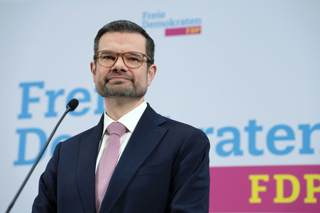 Presseskonferenz der FDP zur Vorstellung des neuen Generalsekretärs Marco Buschmann in Berlin