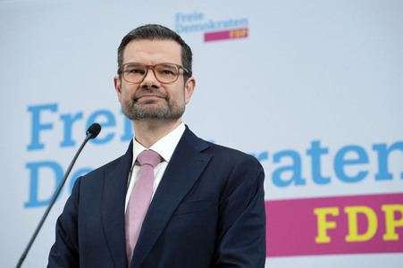 Presseskonferenz der FDP zur Vorstellung des neuen Generalsekretärs Marco Buschmann in Berlin