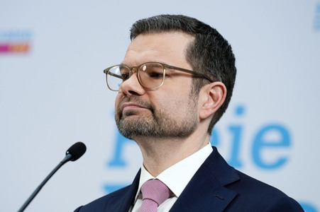 Presseskonferenz der FDP zur Vorstellung des neuen Generalsekretärs Marco Buschmann in Berlin