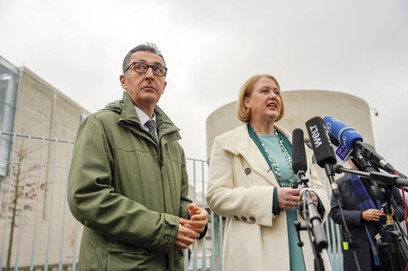 Statement von Lisa Paus und Cem Özdemir in Berlin