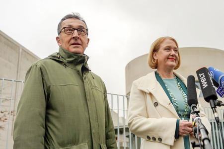 Statement von Lisa Paus und Cem Özdemir in Berlin