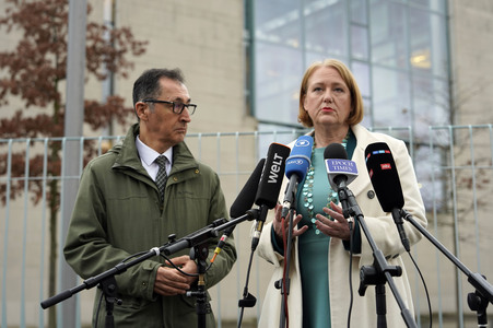 Statement von Lisa Paus und Cem Özdemir in Berlin