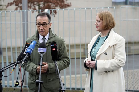 Statement von Lisa Paus und Cem Özdemir in Berlin