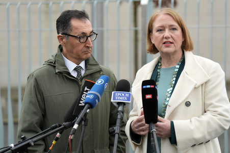 Statement von Lisa Paus und Cem Özdemir in Berlin