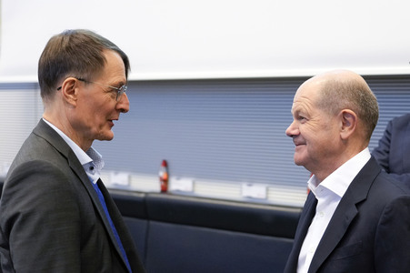 Fraktionssitzung der SPD-Bundestagsfraktion in Berlin