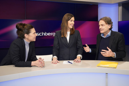 Talkshow 'maischberger' in Berlin