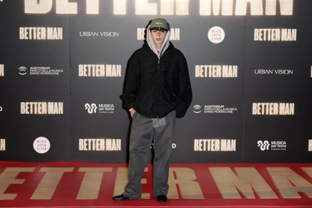 Filmpremiere 'Better Man - Die Robbie Williams Story' in Rom