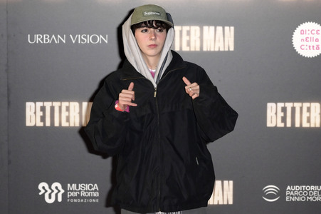 Filmpremiere 'Better Man - Die Robbie Williams Story' in Rom