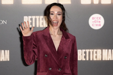 Filmpremiere 'Better Man - Die Robbie Williams Story' in Rom