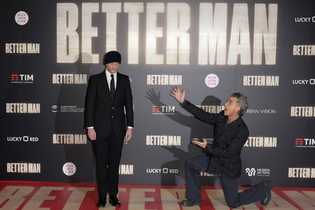 Filmpremiere 'Better Man - Die Robbie Williams Story' in Rom