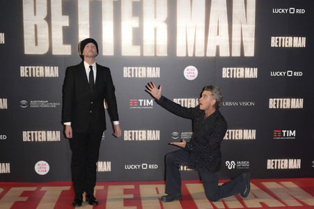 Filmpremiere 'Better Man - Die Robbie Williams Story' in Rom