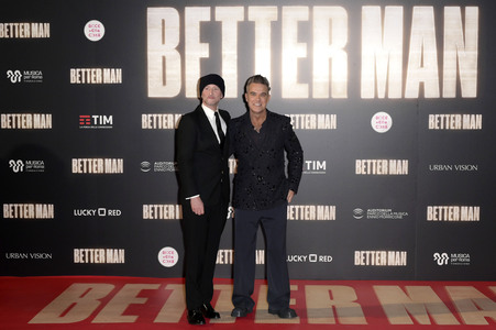 Filmpremiere 'Better Man - Die Robbie Williams Story' in Rom