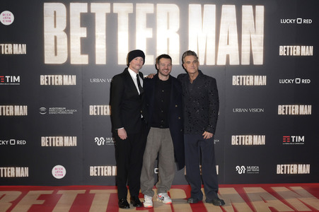 Filmpremiere 'Better Man - Die Robbie Williams Story' in Rom