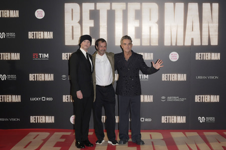 Filmpremiere 'Better Man - Die Robbie Williams Story' in Rom