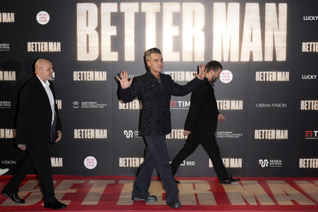 Filmpremiere 'Better Man - Die Robbie Williams Story' in Rom