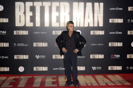 Filmpremiere 'Better Man - Die Robbie Williams Story' in Rom