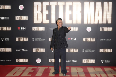 Filmpremiere 'Better Man - Die Robbie Williams Story' in Rom