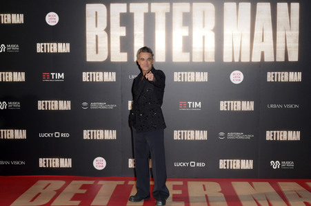 Filmpremiere 'Better Man - Die Robbie Williams Story' in Rom