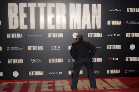 Filmpremiere 'Better Man - Die Robbie Williams Story' in Rom