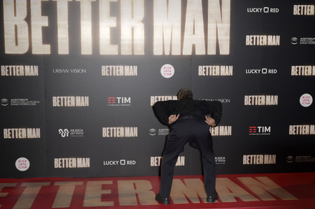 Filmpremiere 'Better Man - Die Robbie Williams Story' in Rom