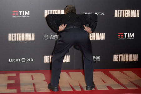 Filmpremiere 'Better Man - Die Robbie Williams Story' in Rom