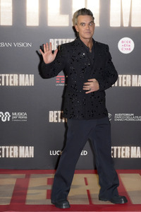 Filmpremiere 'Better Man - Die Robbie Williams Story' in Rom