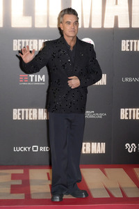 Filmpremiere 'Better Man - Die Robbie Williams Story' in Rom