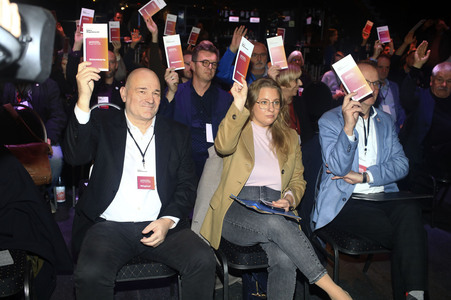 Außerordentlicher Landesparteitag des BSW in Potsdam