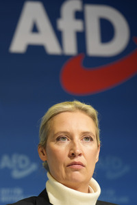 Pressekonferenz zur Präsentation des Kanzlerkandidaten der AfD für die Bundestagswahl 2025 in Berlin