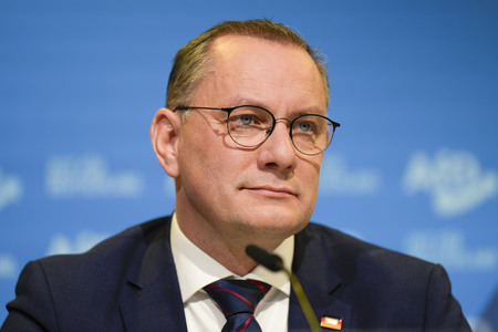 Pressekonferenz zur Präsentation des Kanzlerkandidaten der AfD für die Bundestagswahl 2025 in Berlin