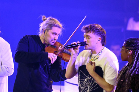 Finale der 14. Staffel der Castingshow 'The Voice of Germany' 2024 in Berlin