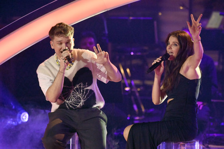 Finale der 14. Staffel der Castingshow 'The Voice of Germany' 2024 in Berlin