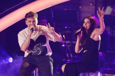 Finale der 14. Staffel der Castingshow 'The Voice of Germany' 2024 in Berlin