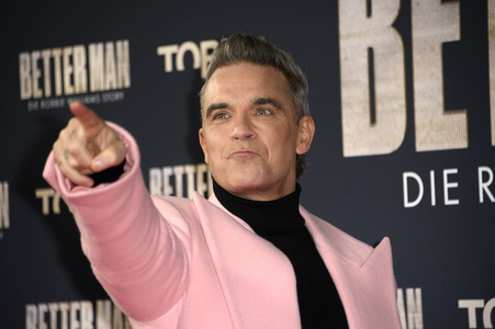 Filmpremiere 'Better Man - Die Robbie Williams Story' in Köln