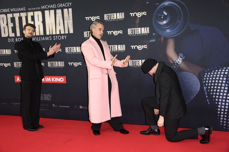 Filmpremiere 'Better Man - Die Robbie Williams Story' in Köln
