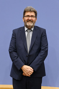 Bundespressekonferenz Menschenrechtsbericht in Berlin