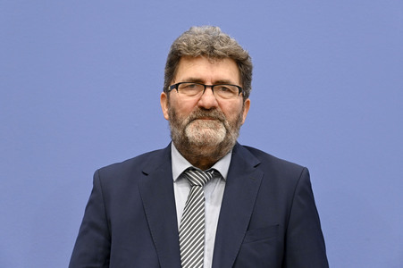 Bundespressekonferenz Menschenrechtsbericht in Berlin