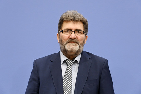 Bundespressekonferenz Menschenrechtsbericht in Berlin