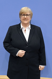 Bundespressekonferenz Menschenrechtsbericht in Berlin