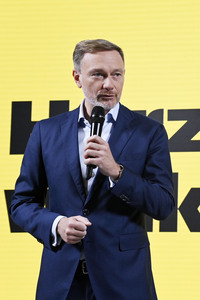 Presseskonferenz der FDP zur Kampagnenpräsentation zur Bundestagswahl 2025 in Berlin