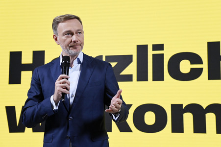 Presseskonferenz der FDP zur Kampagnenpräsentation zur Bundestagswahl 2025 in Berlin