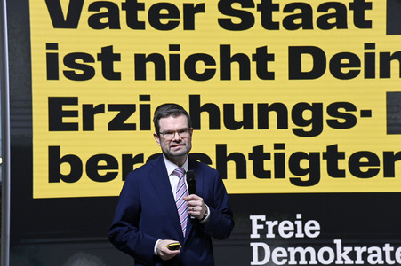 Presseskonferenz der FDP zur Kampagnenpräsentation zur Bundestagswahl 2025 in Berlin