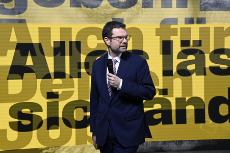 Presseskonferenz der FDP zur Kampagnenpräsentation zur Bundestagswahl 2025 in Berlin